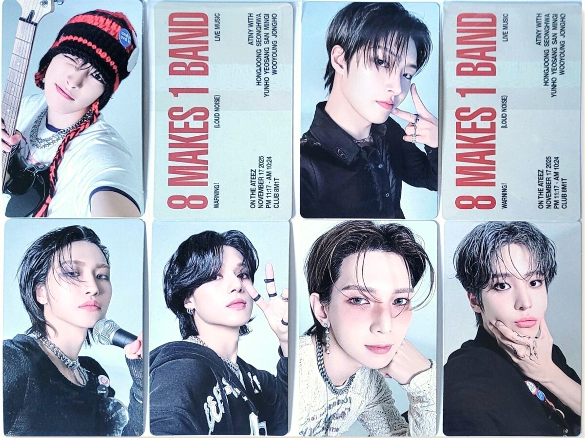 ATEEZ 2025 SEASONS GREETINGS OFFICIAL PHOTOCARD -ALADIN -KQ ATEEZ 2025 SEASONS GREETINGS OFFICIAL PHOTOCARD -ALADIN -KQ