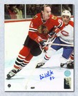 Bill White Autographed Chicago Blackhawks 8x10 Photo