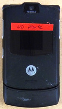 Motorola RAZR V3 - Black and Silver  GSM  Cellular Flip Phone