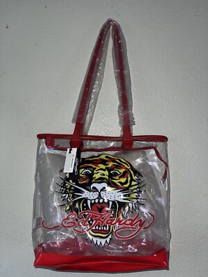 Ed Hardy Tiger PVC Tote Bag Women display picture 3