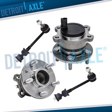 FWD Rear Wheel Bearing Hubs Sway Bars for 201...