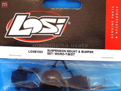 Team Losi LOSB1503 Federungsaufnahme & Stoßfänger Set: Micro-T/B/DT Modellbau