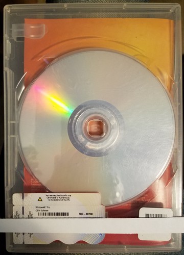 Genuine Microsoft Windows 7 Professional 32 Bit DVD with Product Key, preowned - Photo 2/3
