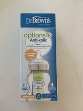 Dr. Brown's Options Anti-colic Wide-Neck Baby Bottle 5oz SINGLE PACK