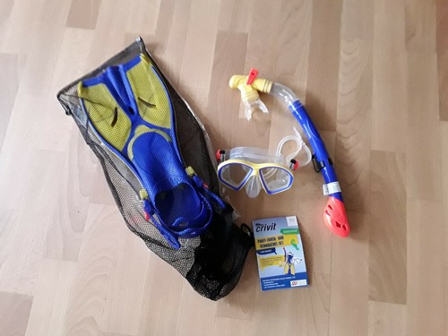 Kinder Flossen - set, Tauchset, Gr. 32 33 34 35 36 37