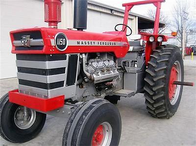 Massey Ferguson Mf 1100 1130 1150 Tractors Shop Service Repair Manual Manual Cd Ebay