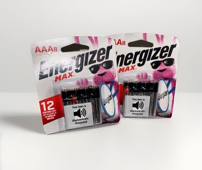 2 PACK!!! Energizer 8pk (16 TOTAL) MAX Alkaline AAA Batteries - EXP: 12/2035