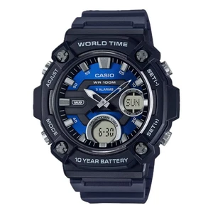 Casio Analog-Digital Montre Sport avec Cadran Bleu - AEQ-120W-2AVCF pour homme