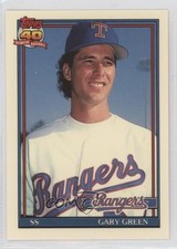 1991 Topps Factory Set Collector's Edition (Tiffany) Gary Green #184 0b7