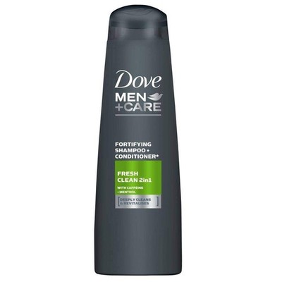 Dove Shampoo Men Care Fresh Clean 2in1 Haarpflege Koffein Menthol 6x 250 ml