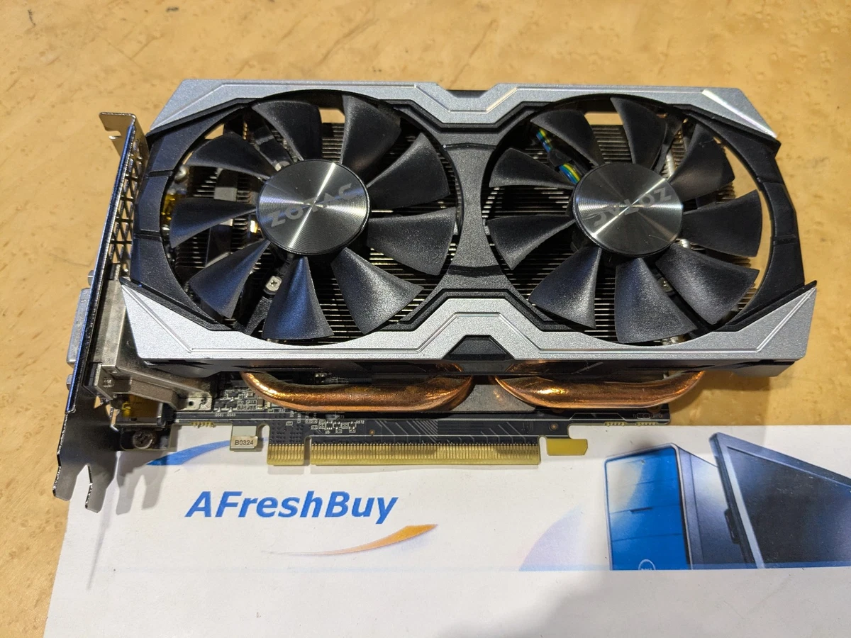 ZOTAC NVIDIA GeForce GTX 1060 6 GB Memory Computer Graphics Cards