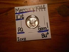 1944 Mercury Dime Gem BU+ BLAZER!!! PQ!!!!! LUSTER++++++