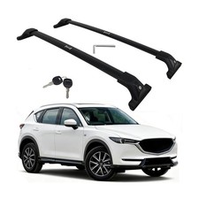 Upgraded 260lbs Lockable Cargo Rack for 2017-2025 Mazda CX-5 CX5 Roof Racks C...