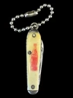 Vintage 1950s Colonial Prov. RI Coca-Cola 2-Blade Keychain Pocket Knife USA Coke