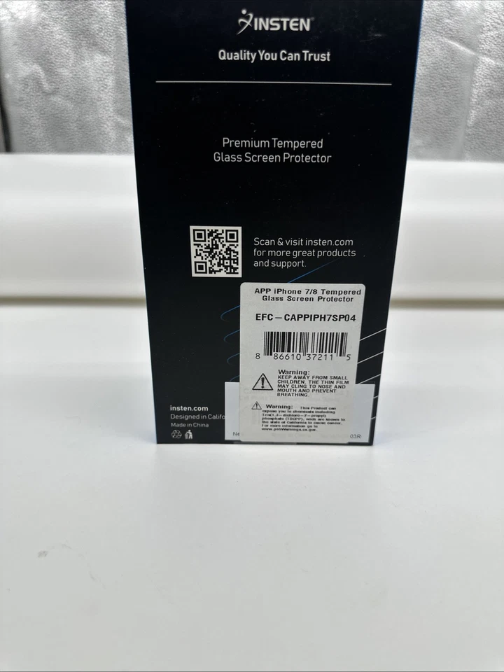 Protector de pantalla de vidrio templado 9H para iPhone 7/8 Foto 2 de 3