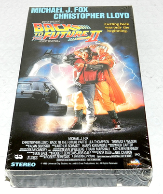 Back to the Future 2 (VHS, 1990) for sale online | eBay