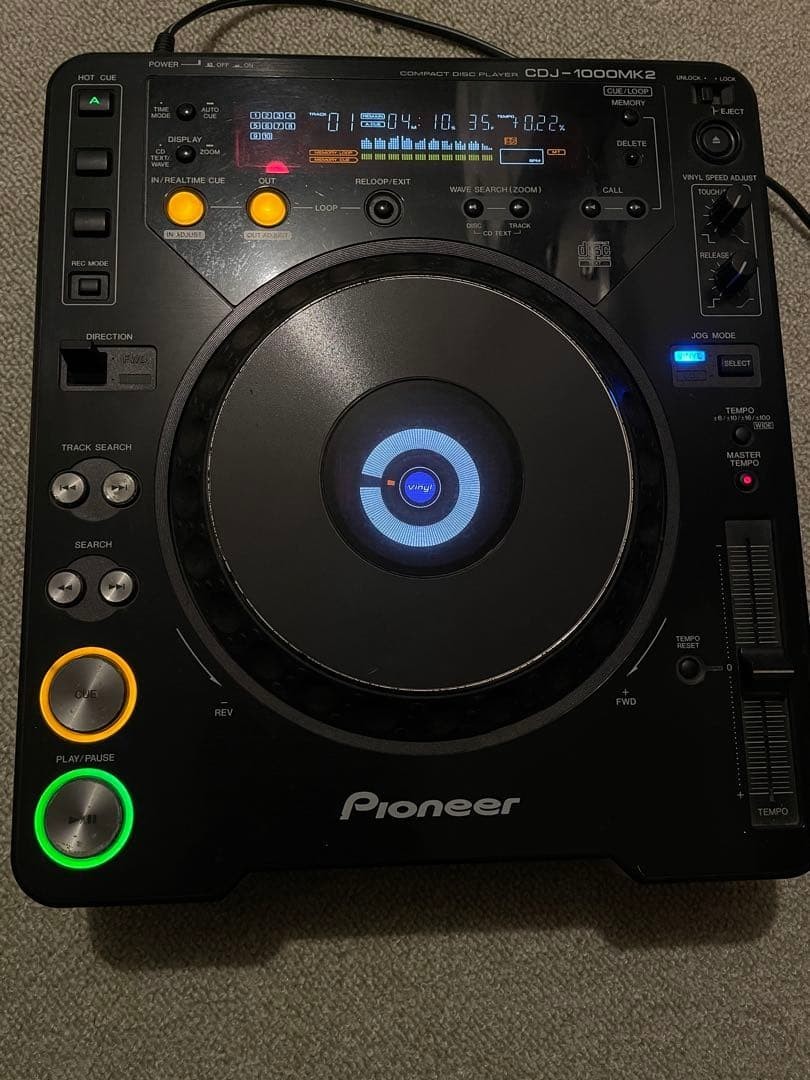 Pioneer CDJ-1000MK2 ブラック Pioneer CDJ-1000MK2 Digital CD Deck for sale online | eBay