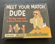 Meet Your Match Dude - The Big Lebowski 9 Piece Puzzle Game NIB
