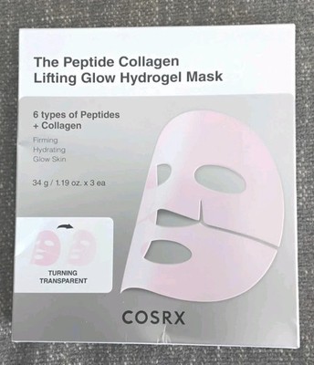 COSRX The Peptide Collagen Lifting Glow Hydrogel Mask 34g x 3ea SET