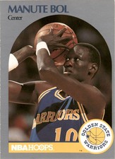 1990-91 Hoops #112 Manute Bol
