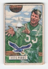 1951 Bowman #46 Pete Pihos Poor