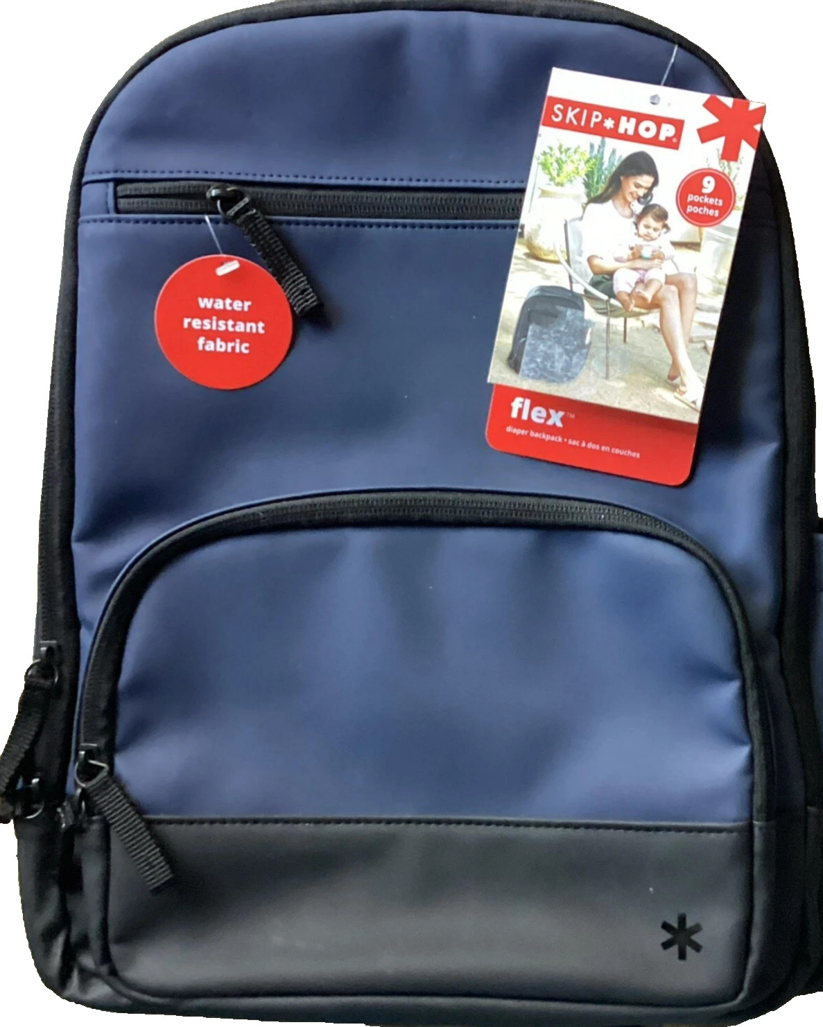 Skip Hop Flex Sporty Diaper Bag Backpack - NEW !!!