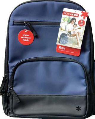 Skip Hop Flex Sporty Diaper Bag Backpack - NEW !!!