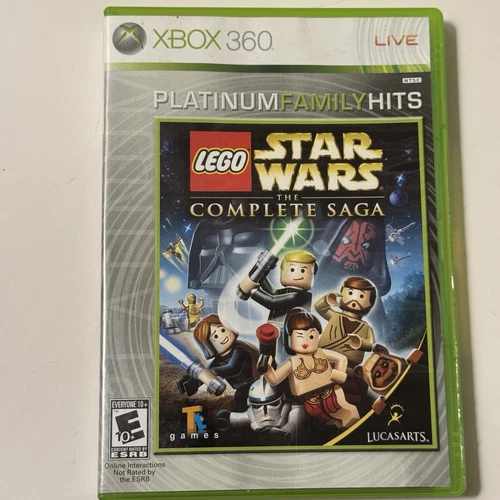 LEGO Star Wars II: The Original Trilogy (Microsoft Xbox 360, 2006) W/Manual