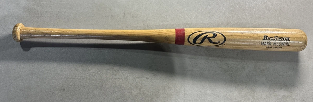 Batte De Baseball En Bois Rawlings Big Stick - Modèle Mark McGwire - Originale Vintage USA
