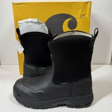 Carhartt Men  s Kentwood Waterproof 9 Inch Steel Toe Wellington Boot Size 11