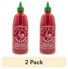 2 pack, Sriracha Hot Chili Sauce, 28oz ,793g Bottle.