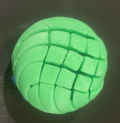 3D Printed Fidget Ball, Twistsphere Fidget Hypnotic Ball Spinner
