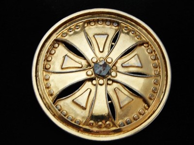 OA01106 REALLY NICE CUT-OUT **SPINNING AUTO RIM/WHEEL** FASHION NOVELTY BUCKLE
