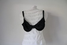 BH Gr. 75 B Schwarz Spitze Transparent