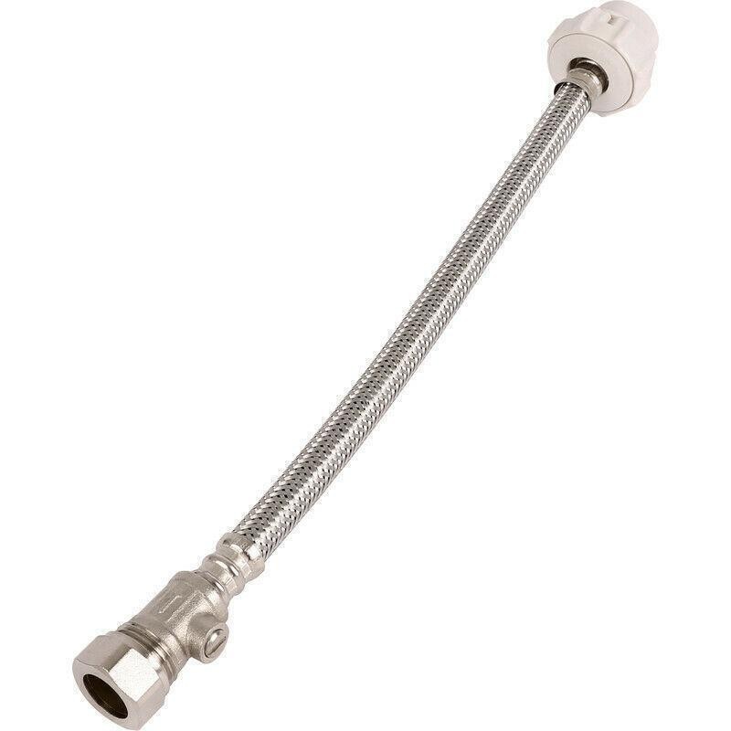 Fluidmaster 1TF300UKCSV Click Seal 300MM Flexible Hose 1/2"" BSP - 15mm Isolator