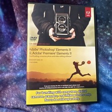 Adobe Photoshop and Premiere Elements 11 for PC, Mac Has Activation Code OEM