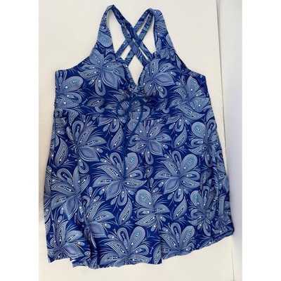 slim fit dress slacks Sunshine Swim Dress - Dark Sea main image 1