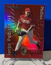 2002 Donruss Red 🔥💎 #RC-35 Jorge Padilla Crusade #/1500 Phillies Refractor