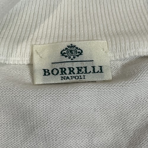Maglione pullover Borrelli quarto zip nuovo senza etichette - EU 50 - Foto 4 di 7