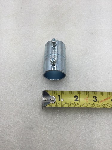 Mixed Brands 1" EMT Set Screw Conduit Coupling Zinc Die Cast - Lot of 48 - Picture 6 of 7