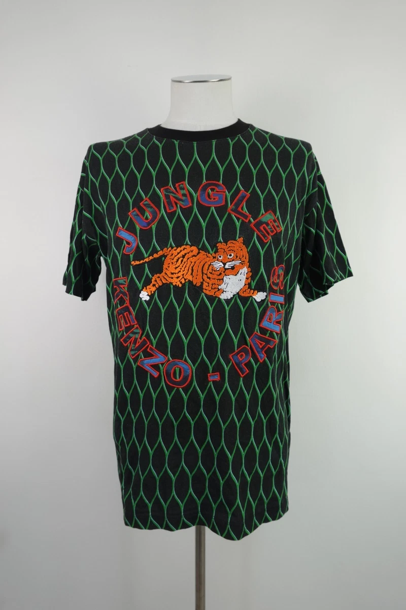 KENZO H&amp;M コラボTシャツ KENZO - 【入手困難】KENZO x H&M コラボ Tシャツ 総柄 虎 限定 レア