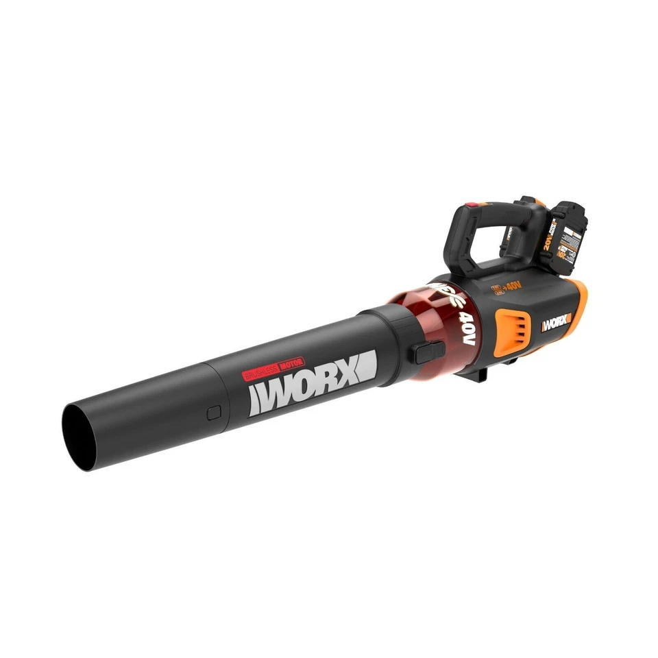 WG584.9 Worx 40V Powershare Turbine Leaf Blower Brushless - No