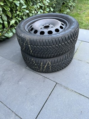 2x Dunlop Winter Sport5 205/55R16 91T M+S 7.5mm+Felge 6Jx16H2