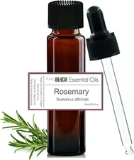 100% Pure Rosemary Essential Oil. Rosemary Water Spray and Castor/Coconut Oil DI