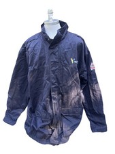 Bulwark FR Welders Jacket Arc Rating 29 APTV Mens 3XL Zip Up And Snaps