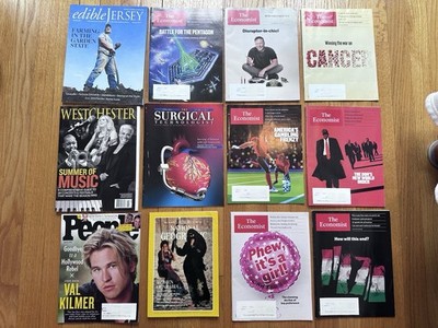 Lot Of 12 Magazines The Economist 2024 Magazines Foreign Affairs The New York Ti