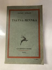 Livre ancien (1931) – Tsatsa-Minnka – Panait Istrati –