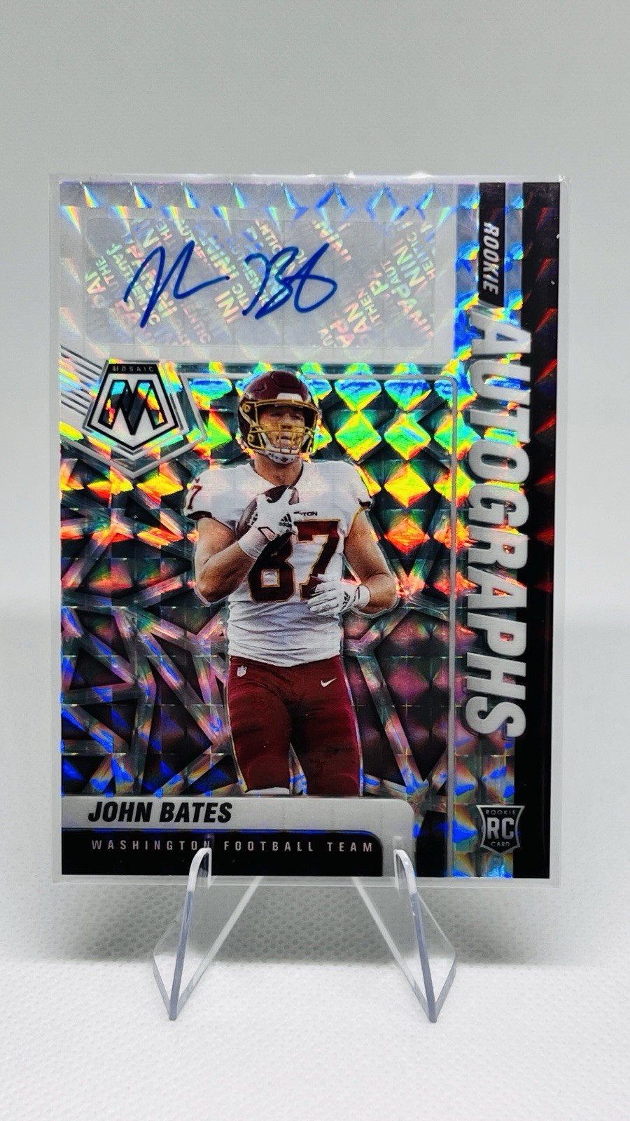 John Bates Panini Mosaic Rookie Autographs Mosaic #RA73 Base