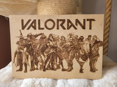Valorant Collage Agenten | Deko | Gaming | Merch | Geschenkidee | Unikat 