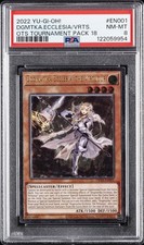 2022 YU-GI-OH! OTS TOURNAMENT PACK 18 DOGMATIKA ECCLESIA, THE VIRTUOUS PSA 8